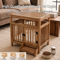 Solid Wood Pet Cage | Indoor Dog House